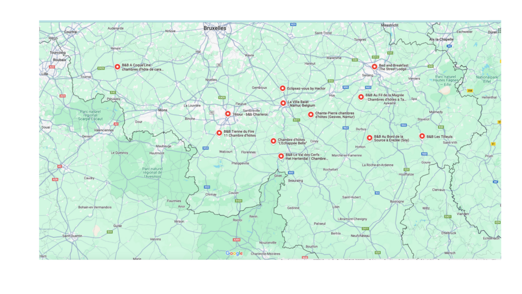 Carte des membres de "Sleep&Discover"